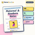 Maternal & Newborn Notes – NurseDoodles Handwritten Style Notes PDF