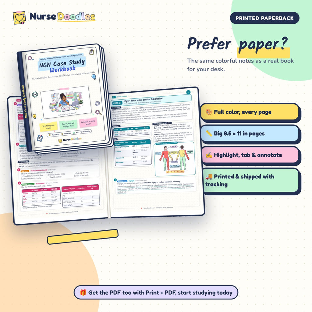 The printed paperback of NGN Case Study Workbook