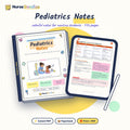 Pediatrics Notes: instant PDF, full-color paperback, or both