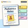 Pediatrics Notes – NurseDoodles Handwritten Style Notes PDF
